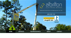 Desktop Screenshot of albrittonelectric.com